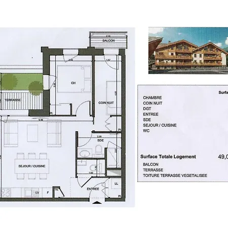 Apartman Avec Terrasse Au Centre De - Fr-1-524-136 Morzine